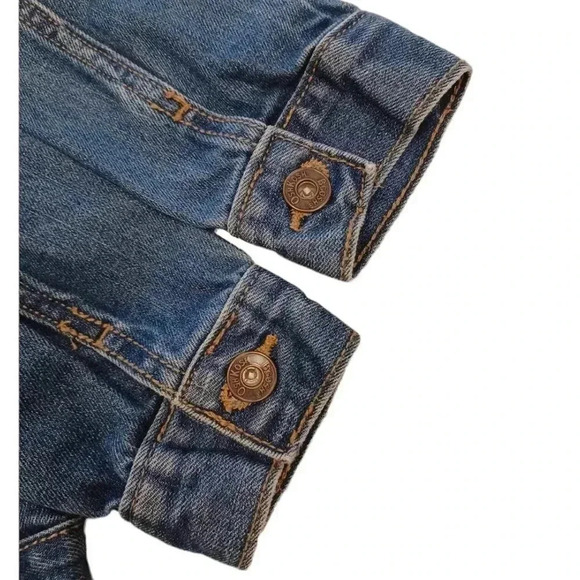 OshKosh B’gosh Denim Jean  Jacket Size 10 - Picture 3 of 8